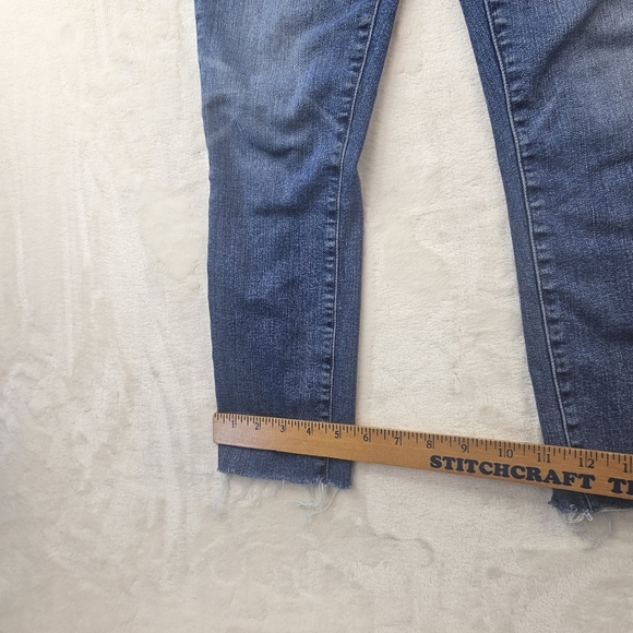 Paige Skyline Skinny crop Jeans Women’s 25 blue Denim Jeans - Picture 5 of 9